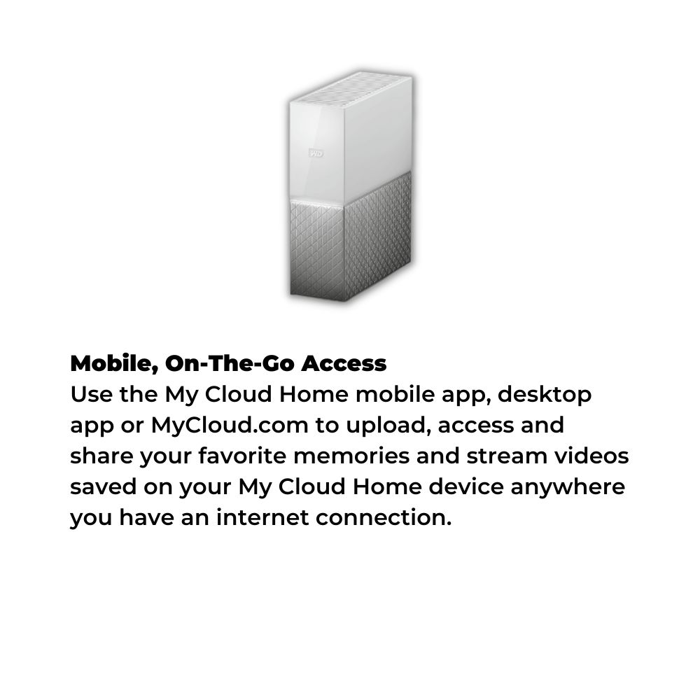 WD My Cloud Home Cloud Storage Thunder Match