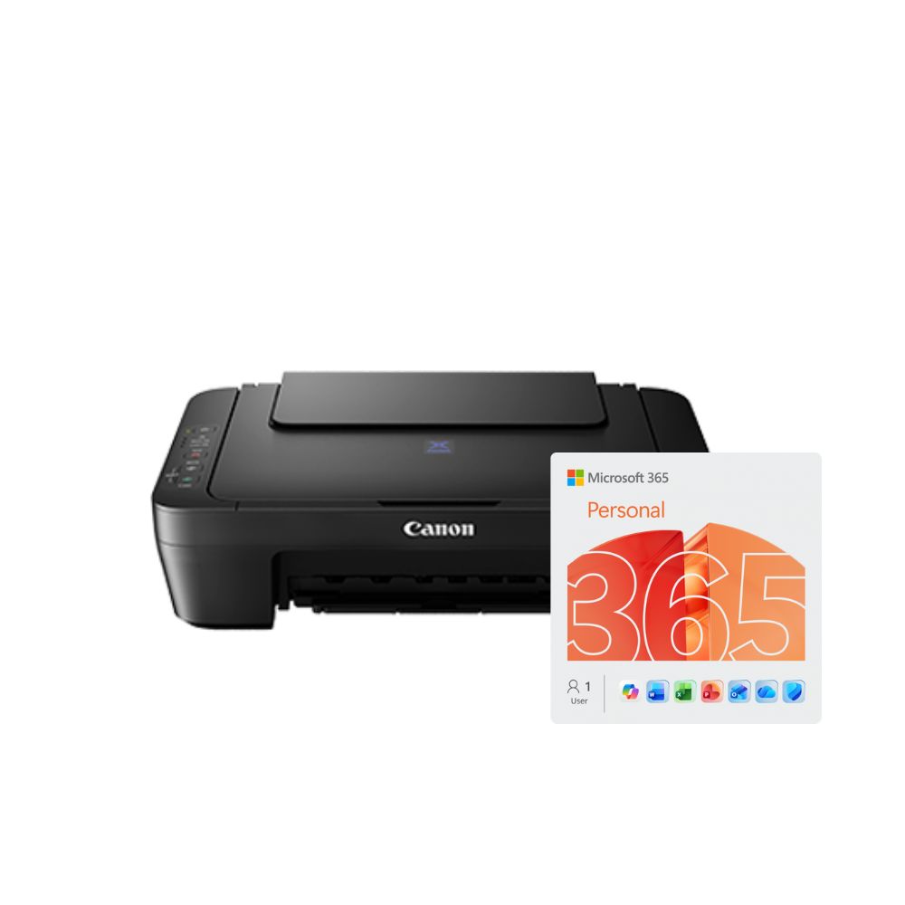 Microsoft 365 + Canon Pixma E410