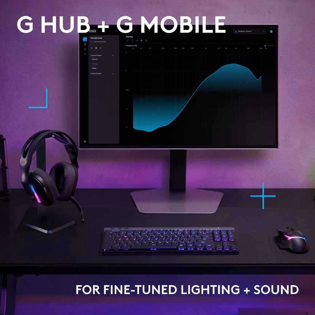 logitech g522 wireless gaming headset