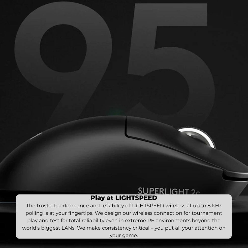 Logitech G PRO X SUPERLIGHT 2C LIGHTSPEED