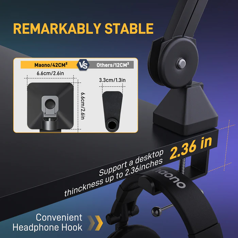 Maono BA37 Microphone Stand