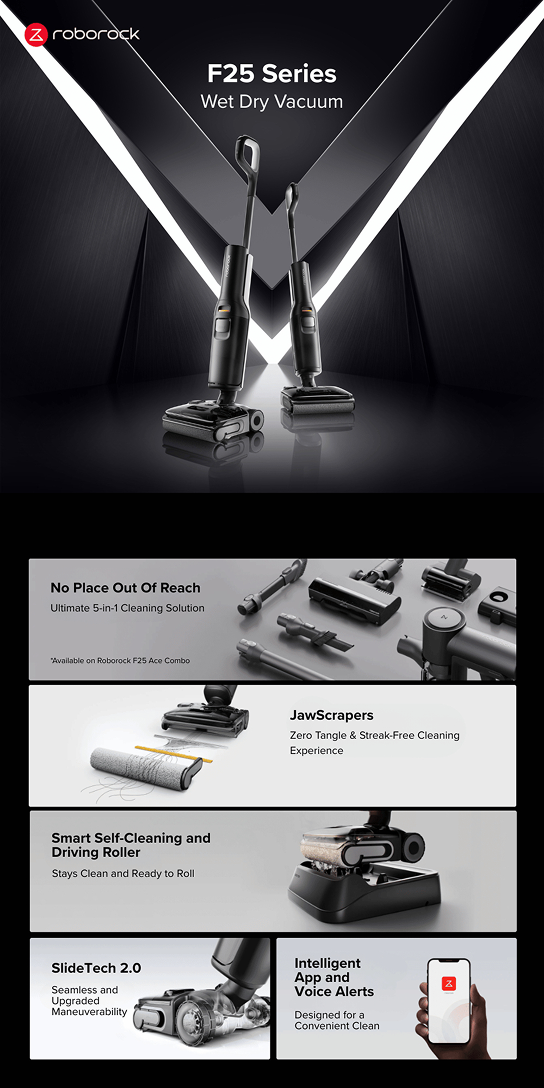 Roborock F25 Ace Handheld Vacuums