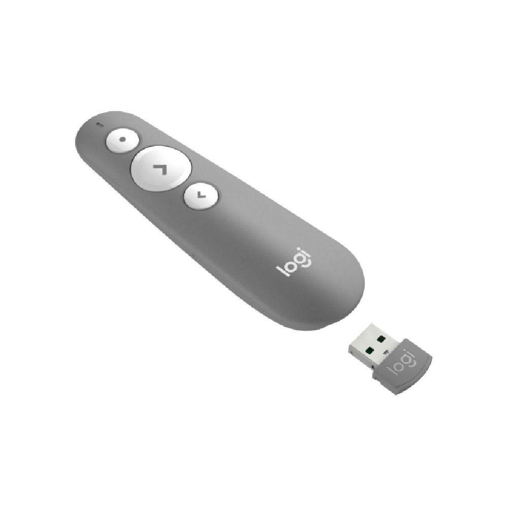 Logitech Wireless USB Presenter R500 - Graphite / Mid Grey