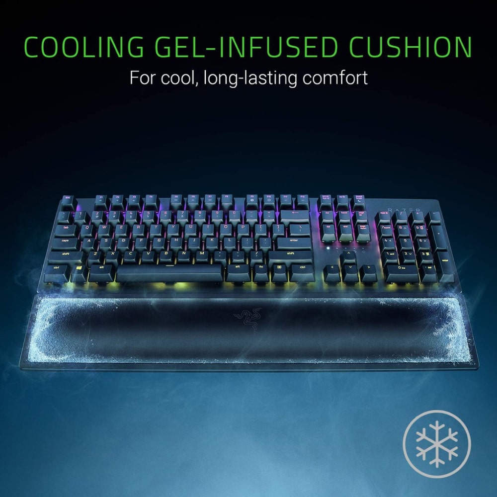 Razer Ergonomic Wrist Rest Pro Full Sized | Cooling Wrist Rest