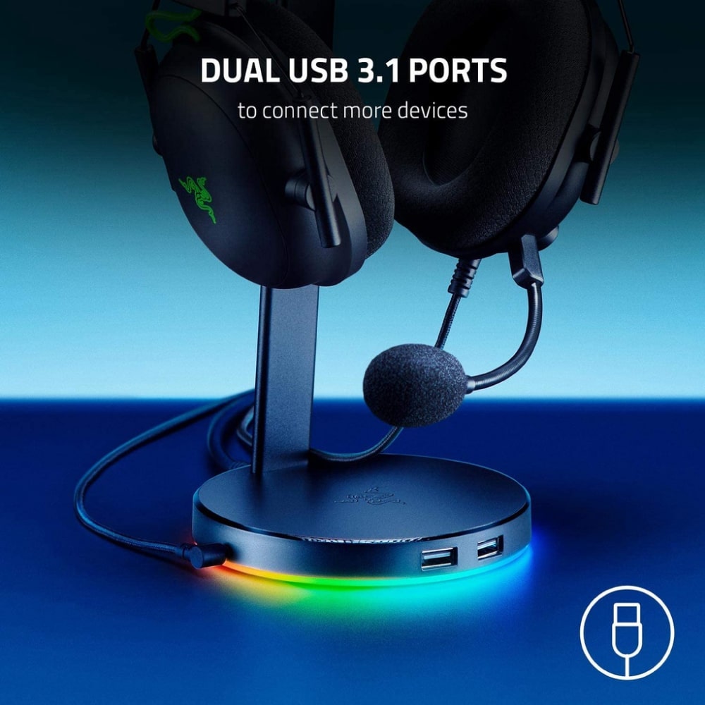 Razer Base Station V2 Chroma Headset Stand USB Hub