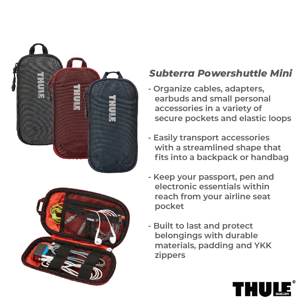 Thule Subterra Powershuttle Mini / Standard / Plus Travel Organizer Case
