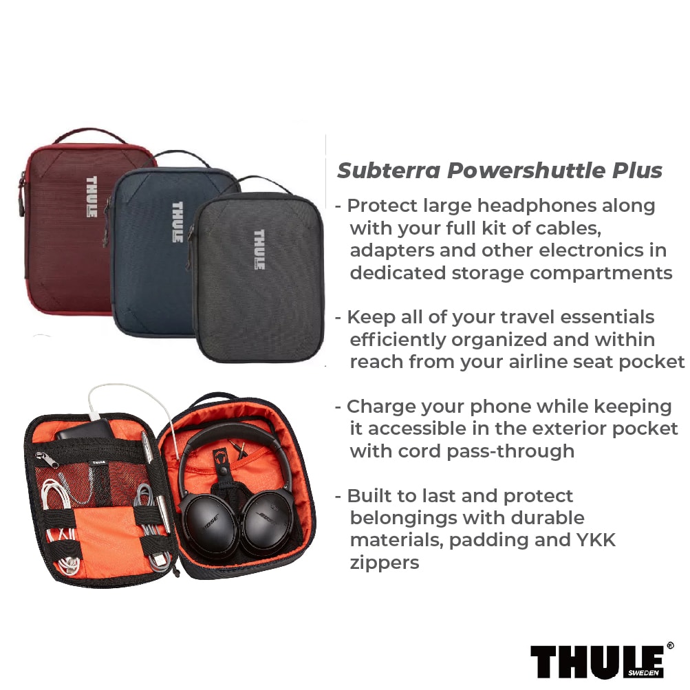Thule Subterra Powershuttle Mini / Standard / Plus Travel Organizer Case