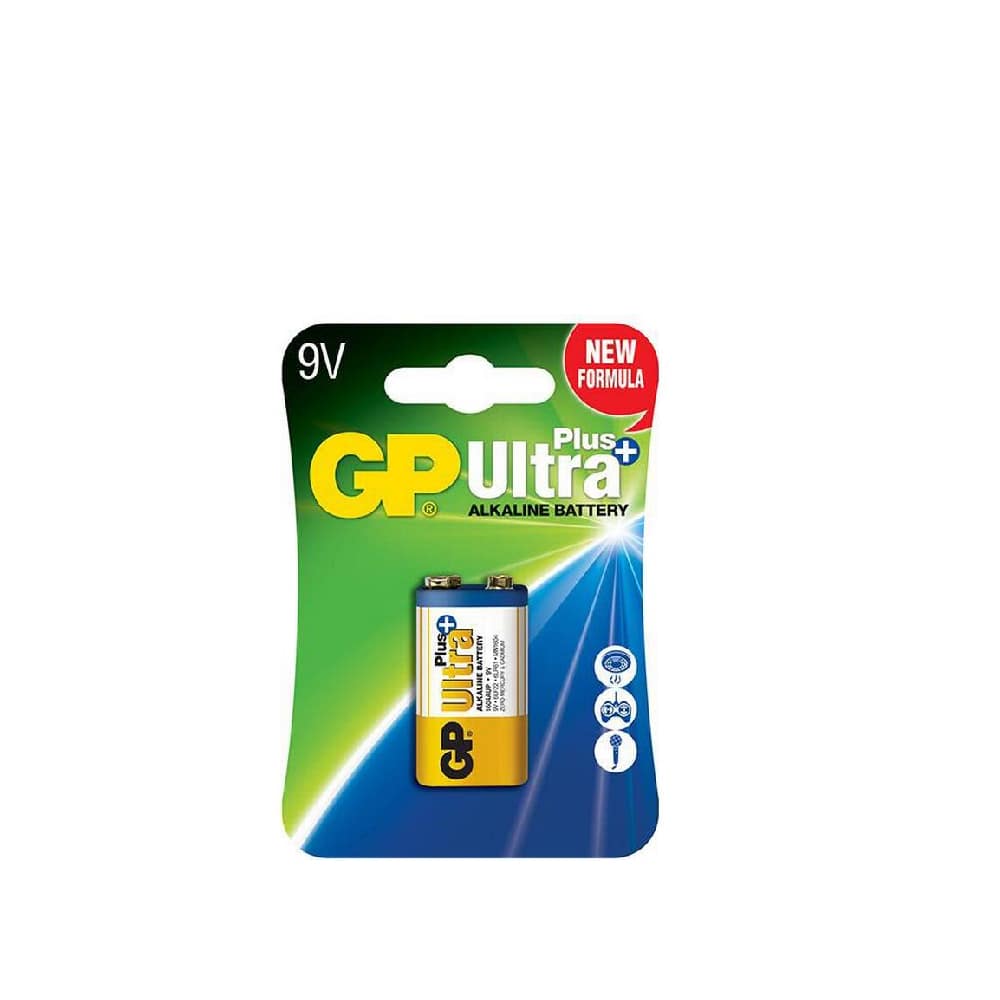 GP Battery Ultra Plus+ Alkaline 9V (1 Pc/Pack)