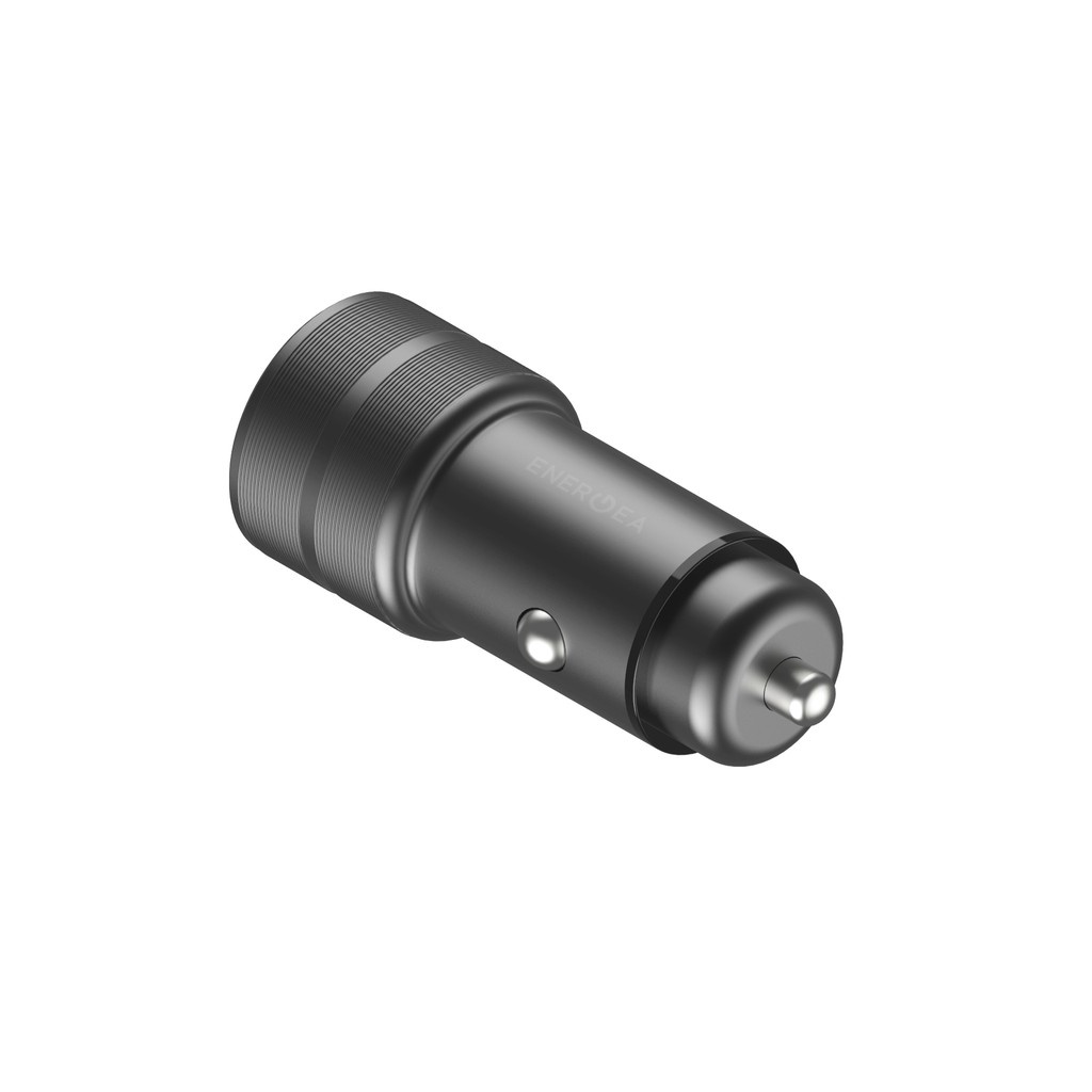 Energea Aludrive Dual Port 38W Car Charger