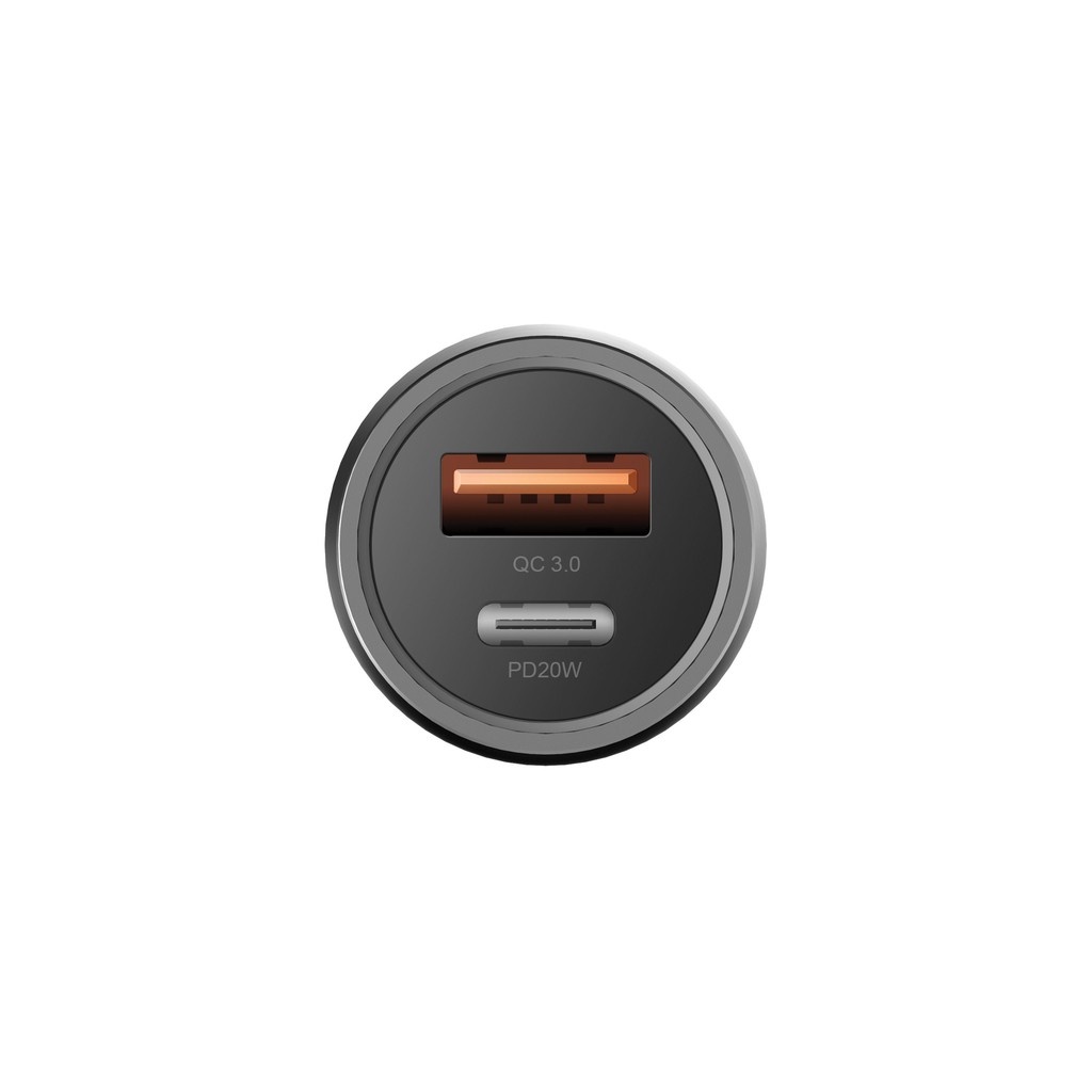 Energea Aludrive Dual Port 38W Car Charger