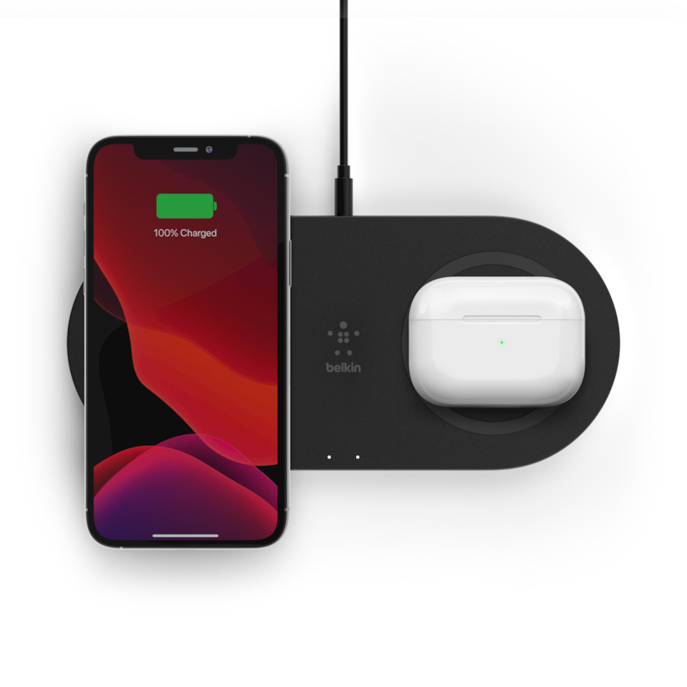 Belkin Boost Charge 15W Dual Wireless Charging Pad Black (2 Years Warranty)