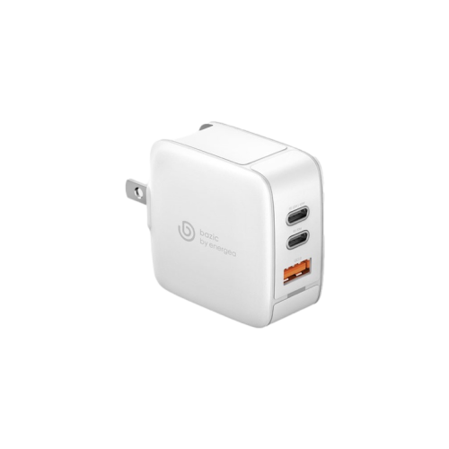 Energea Bazic GoPort GAN 65W Three Port Wall Charger