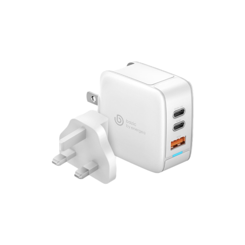 Energea Bazic GoPort GAN 65W Three Port Wall Charger