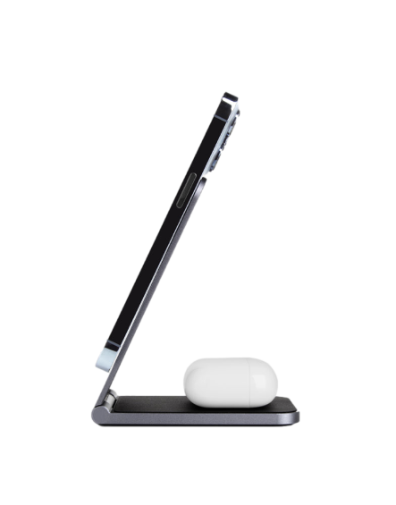 Energea Magduo Air 2-in-1 Foldable Magsafe Wireless Charging Stand