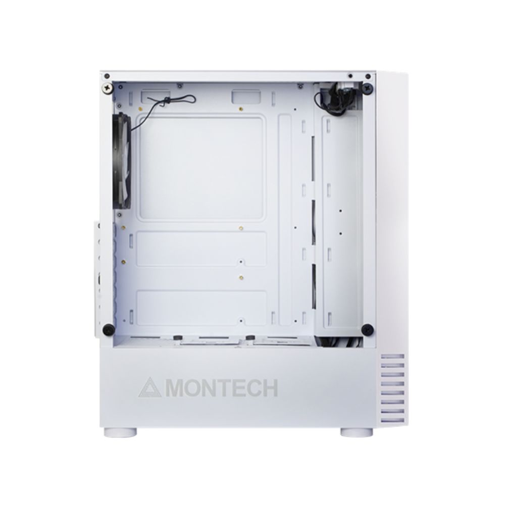 Montech X2 MESH ARGB TG ATX Casing | WHITE | 2*14CM ARGB Front/1*12CM ARGB Rear/Controller