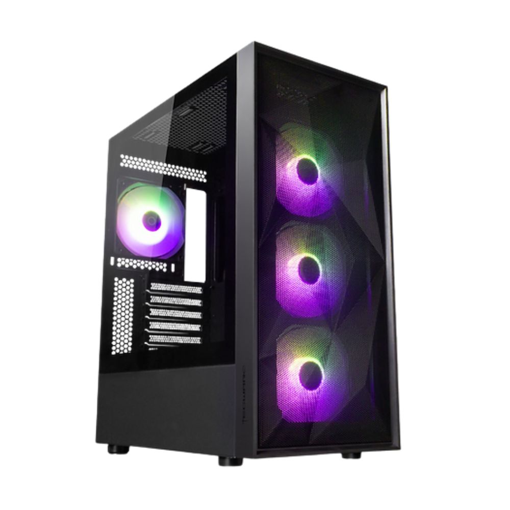 Tecware Forge S ARGB ATX Casing | BLACK