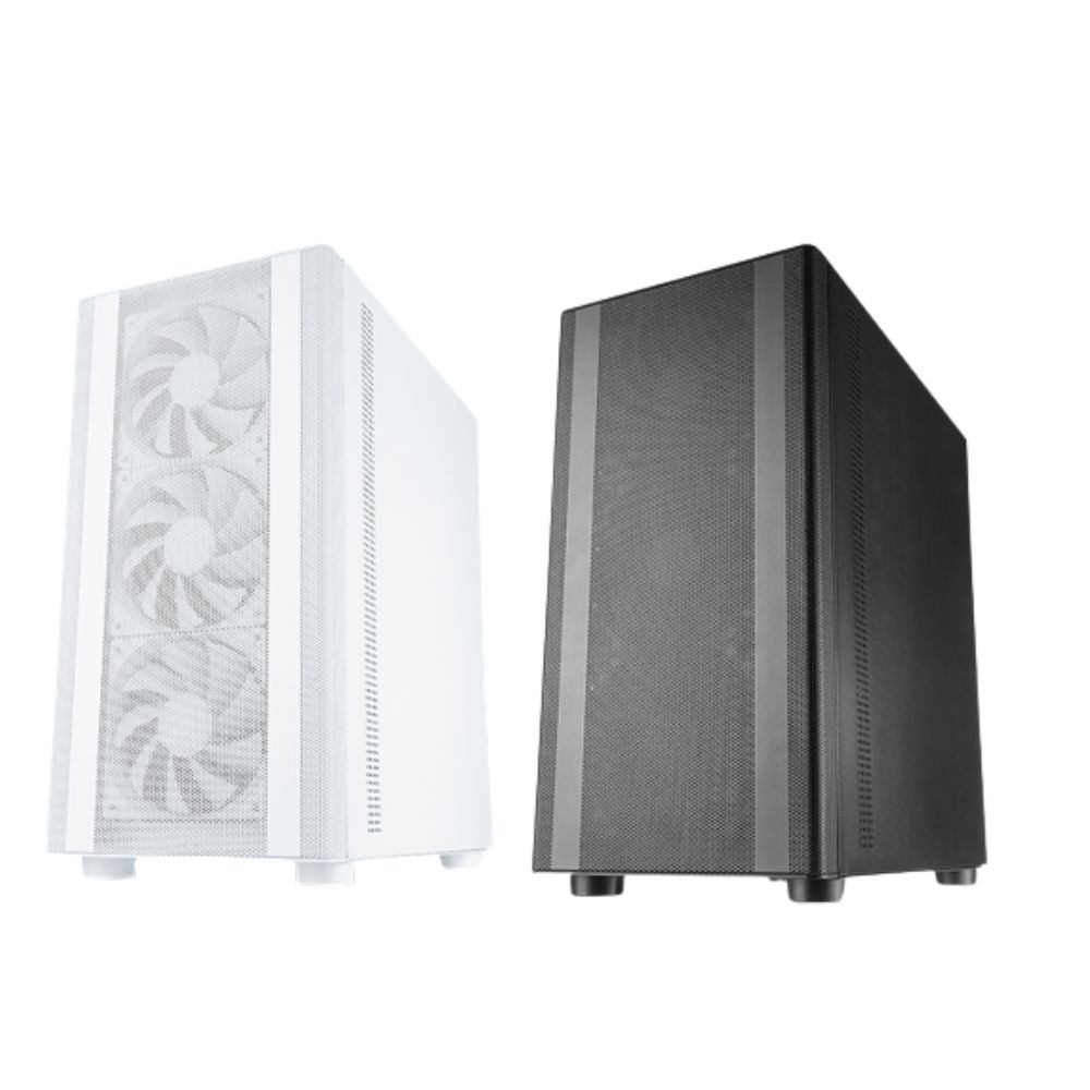 Tecware FLATLINE TG mATX 3*12CM Front/1*12CM Rear Casing