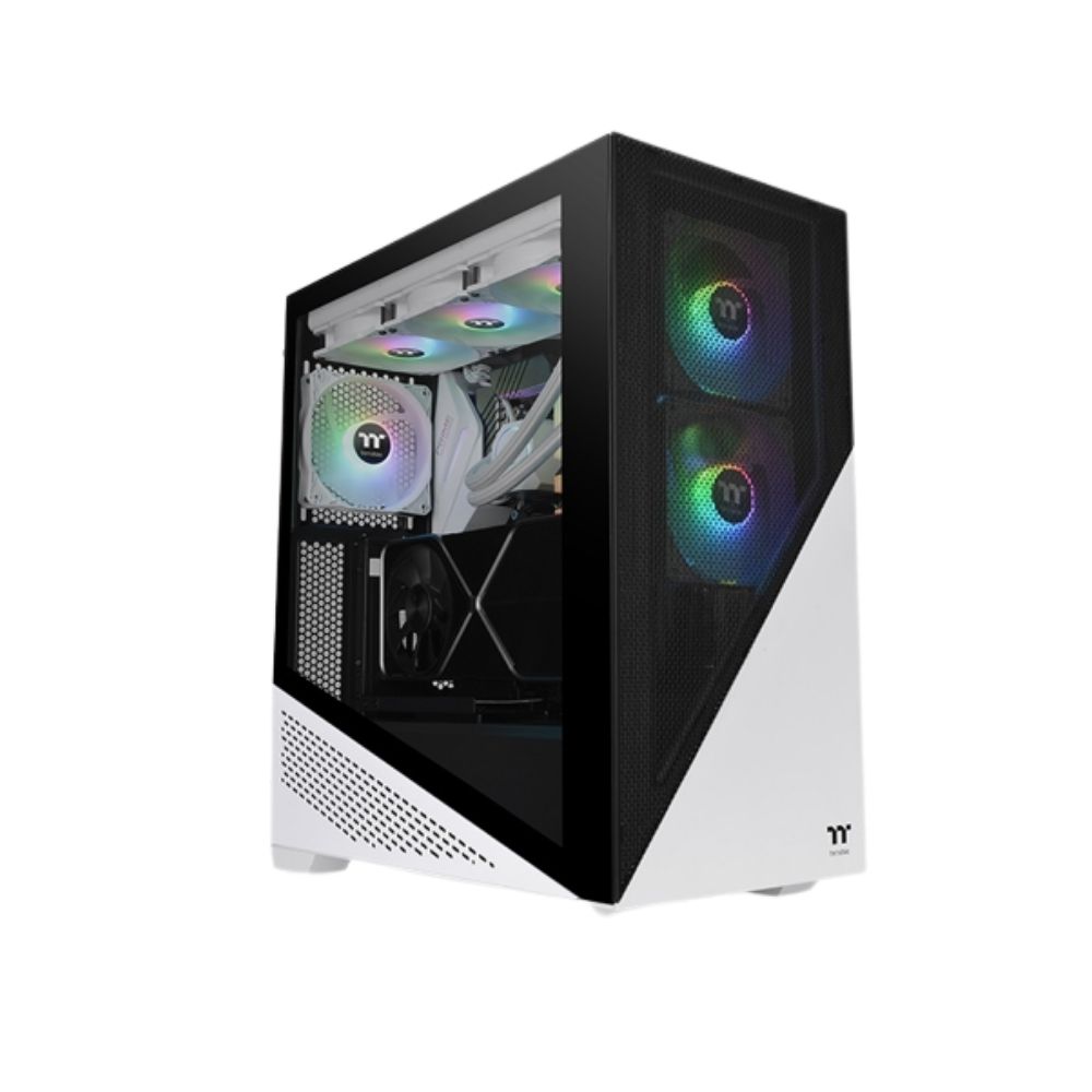 Thermaltake Divider 370 SNOW TG ARGB E-ATX Casing | WHITE