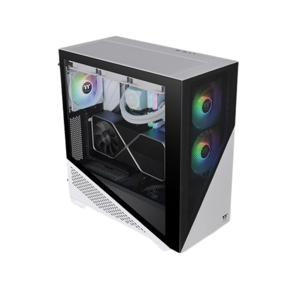 Thermaltake Divider 370 SNOW TG ARGB E-ATX Casing | WHITE