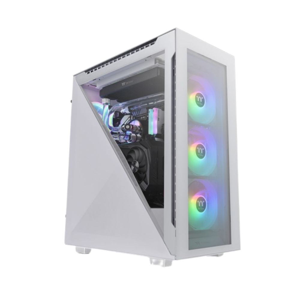 Thermaltake Divider 500 SNOW TG ARGB ATX Casing