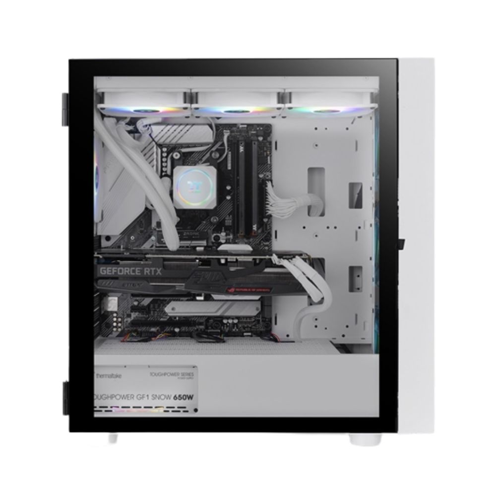 Thermaltake H570 SNOW TG ARGB E-ATX Casing | WHITE