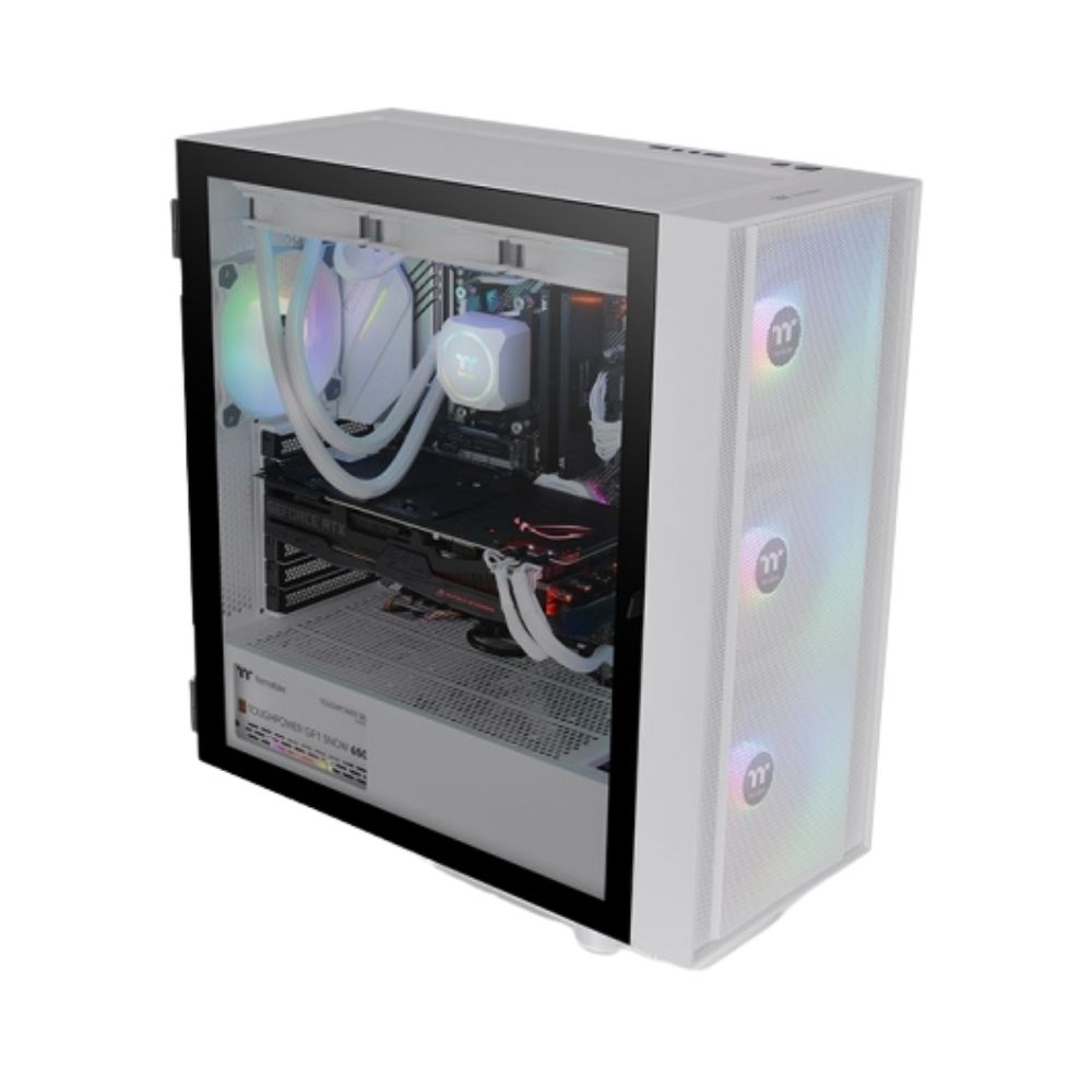 Thermaltake H570 SNOW TG ARGB E-ATX Casing | WHITE