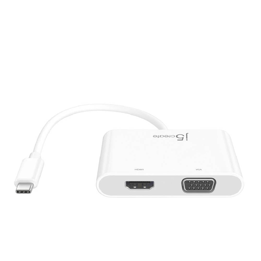 J5create JCA175 USB-C to VGA+HDMI+USB3.0+Power Delivery Adapter