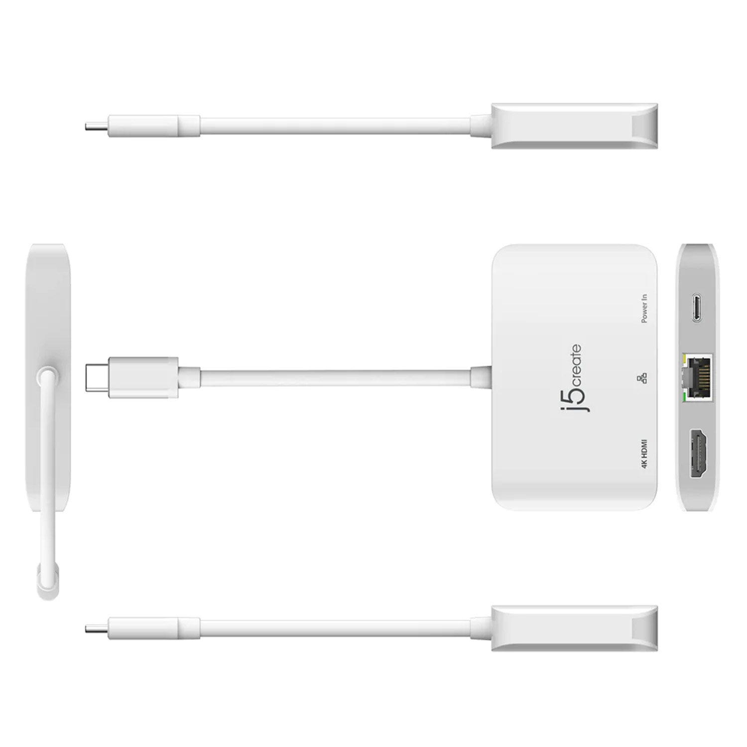 J5Create JCA351 Type C to 4K HDMI + Ethernet (2 Years Warranty)