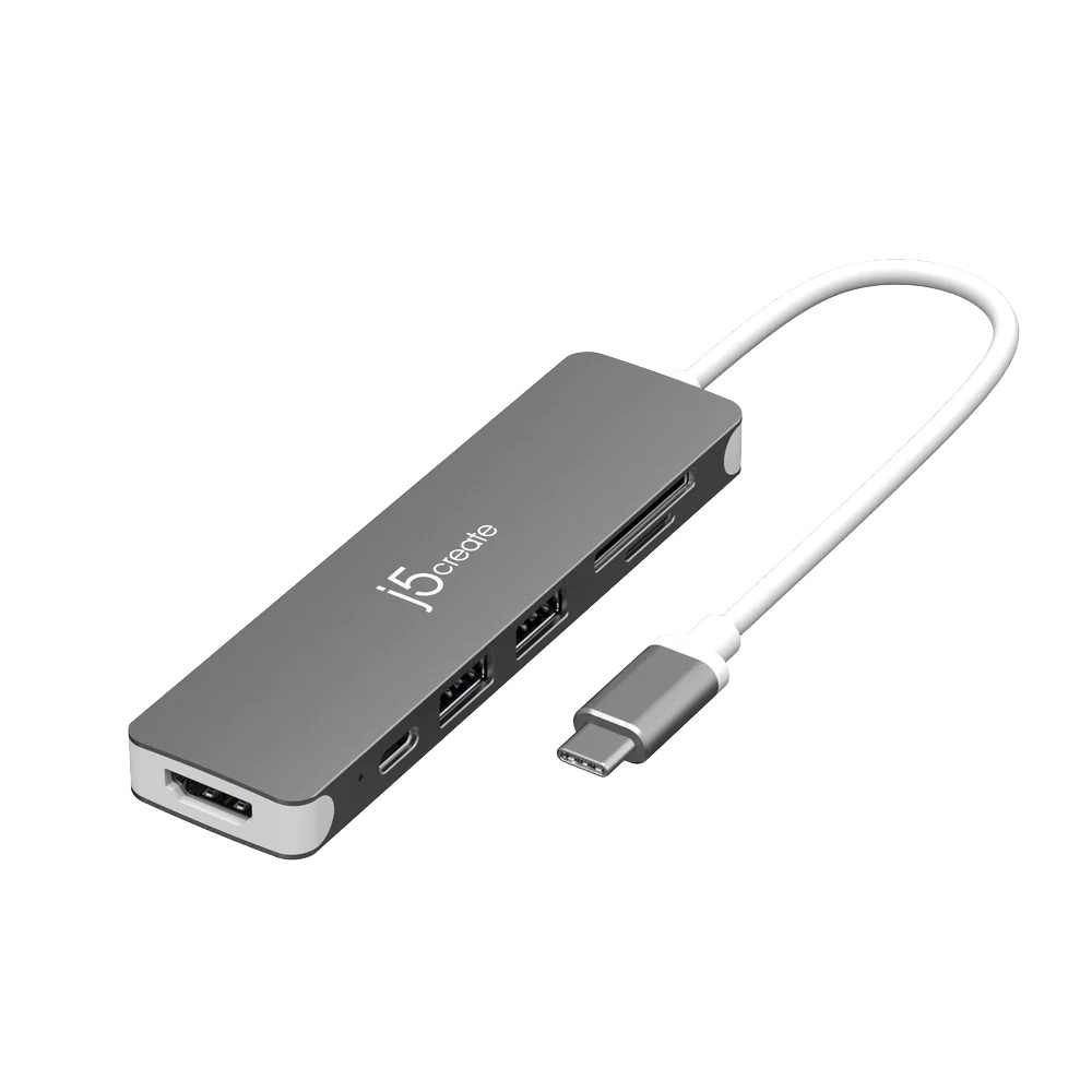 J5Create JDC353 USB-C to 4K HDMI Multi-Port Hub (2 Years Warranty)