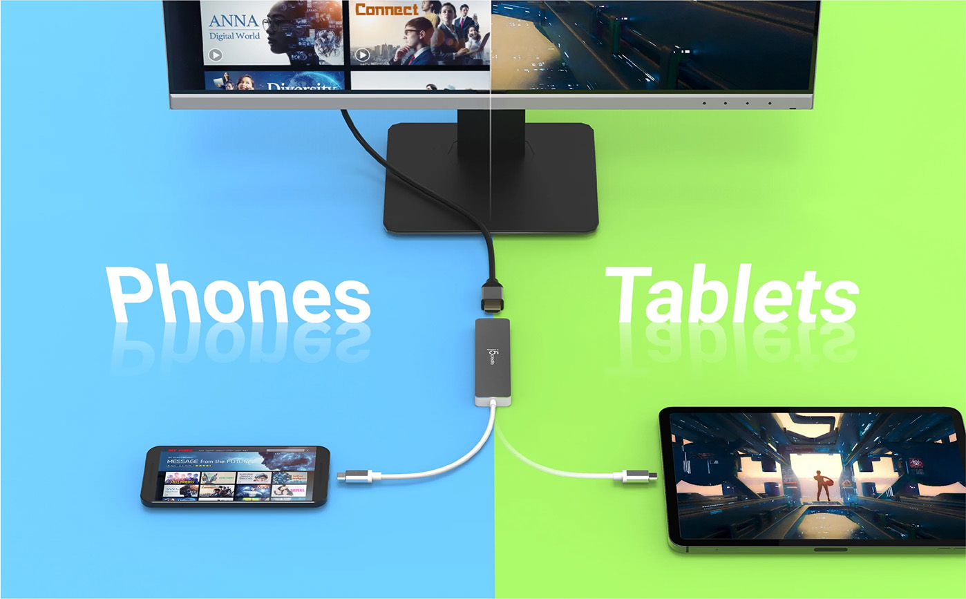 J5Create JDC353 USB-C to 4K HDMI Multi-Port Hub (2 Years Warranty)