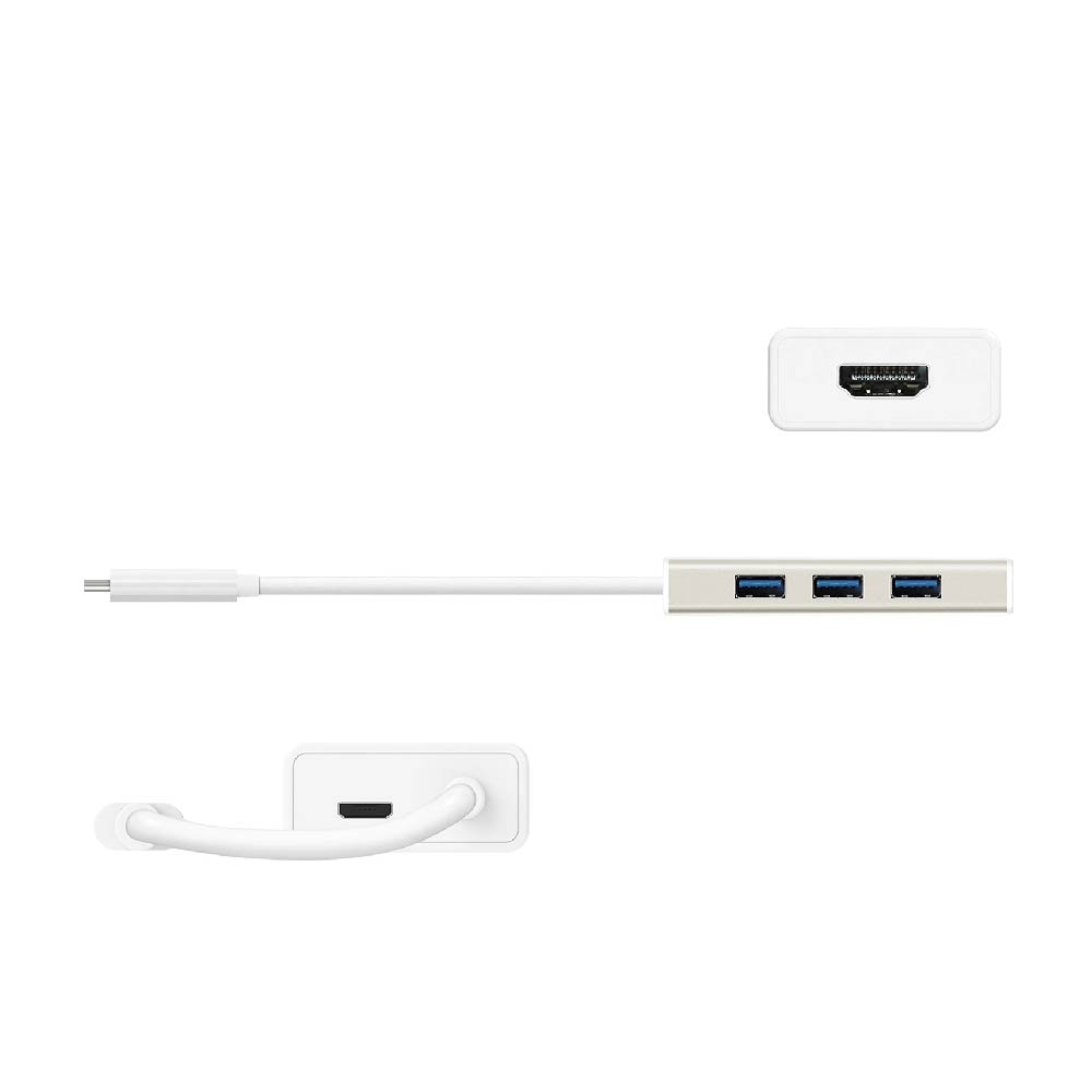 J5create JCH451 USB3.1 Type-C 3 Port Hub With HDMI