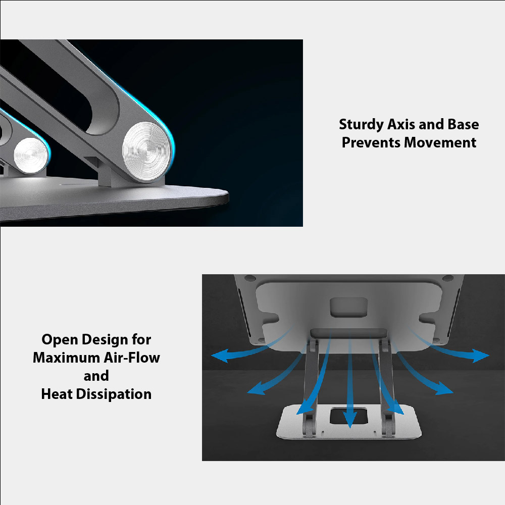 J5Create JTS127 Multi-Angle Laptop Stand (2 Years Warranty)