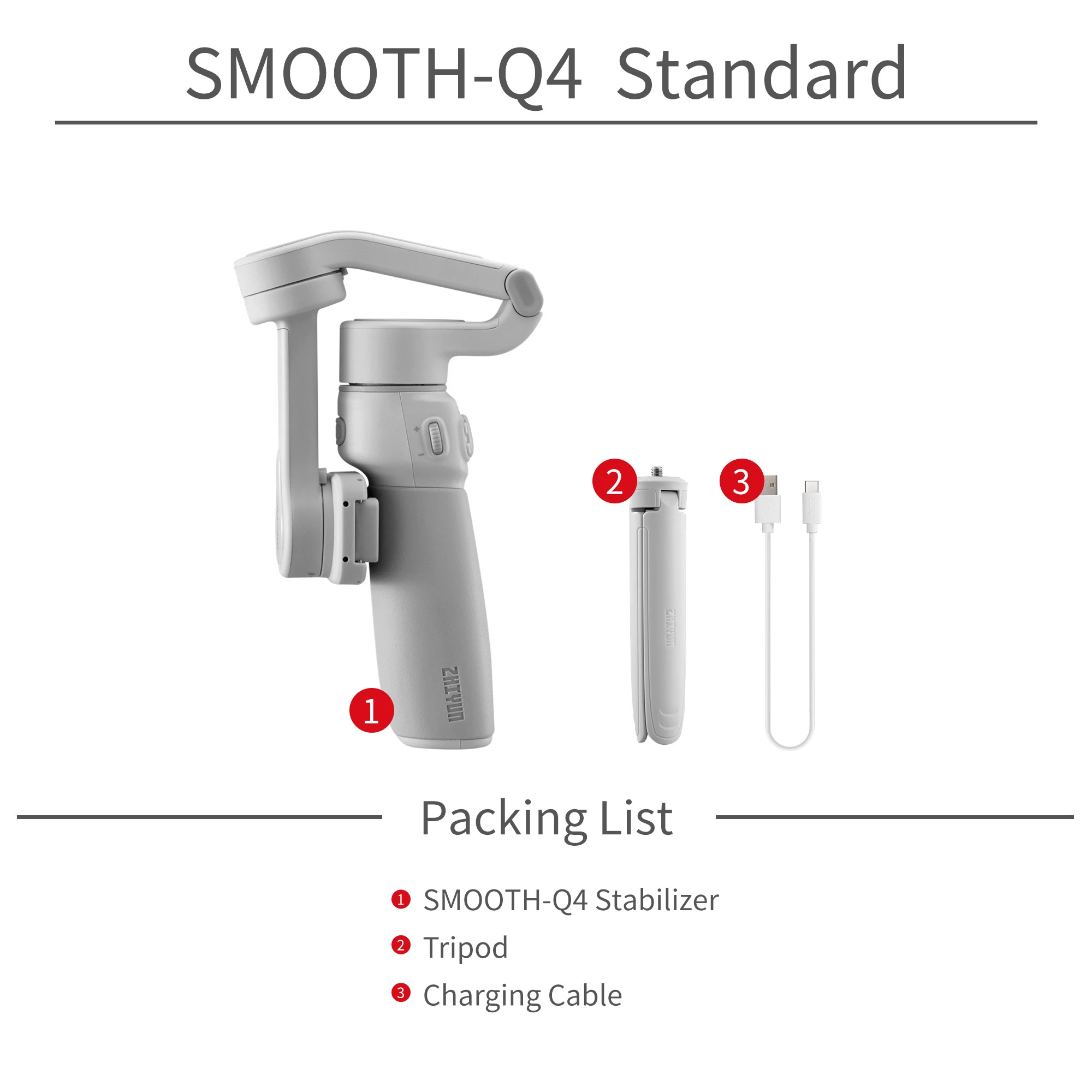 Zhiyun Smooth Q4 Gimbal Stabilizer (Standard/Combo)