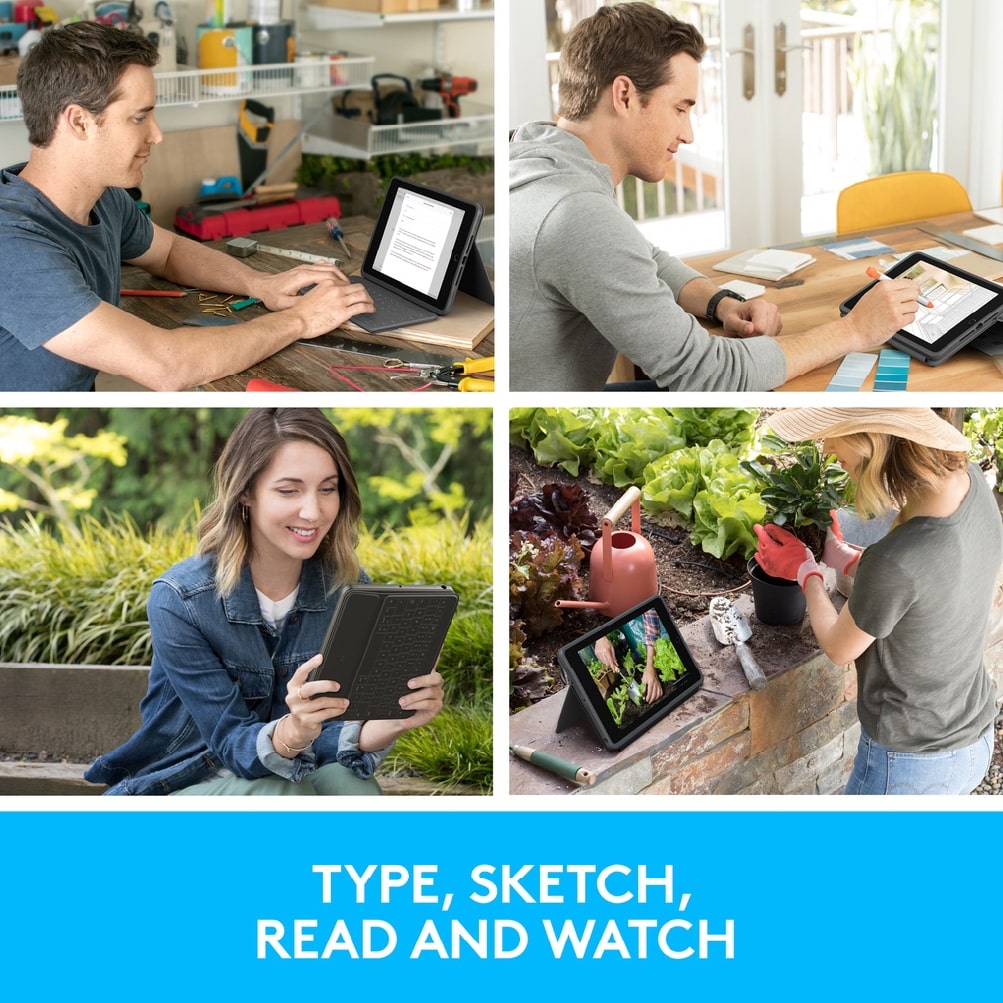 Logitech Combo Touch 10.2" iPad Keyboard Case