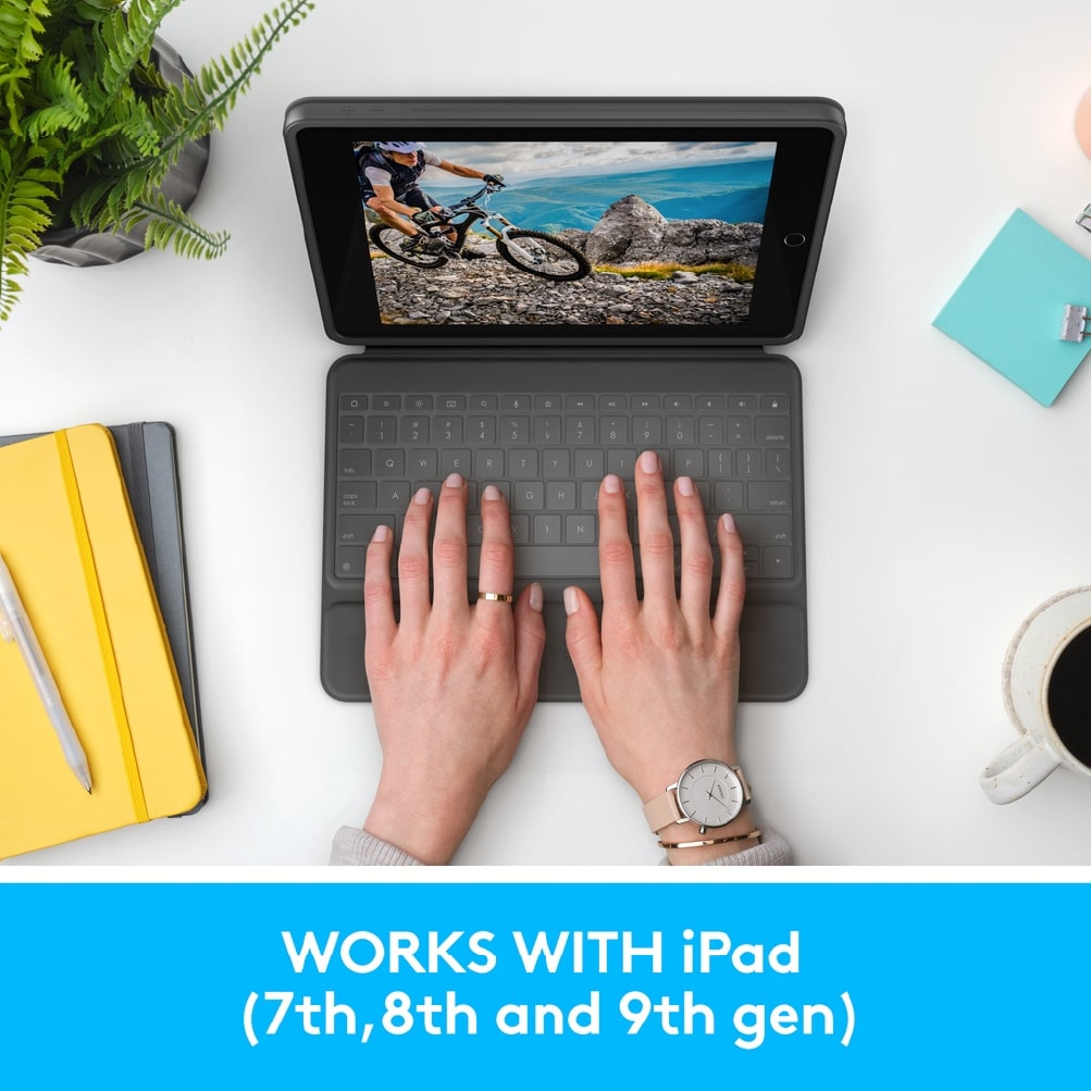 Logitech Combo Touch 10.2" iPad Keyboard Case