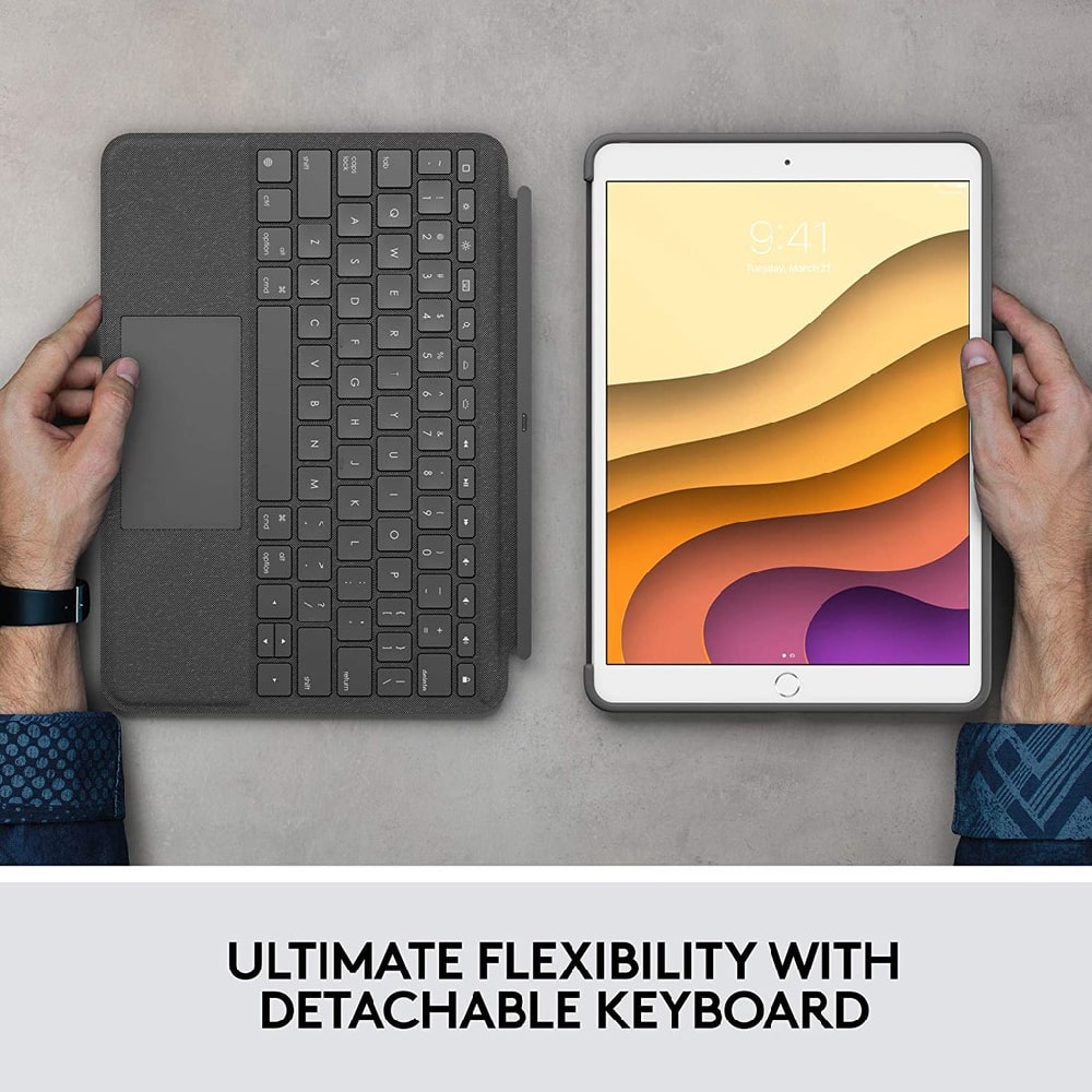 Logitech Combo Touch iPad Air (4th gen) Keyboard Case