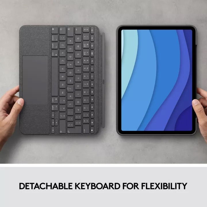 Logitech Combo Touch Oxford Grey for iPad PRO 12.9"