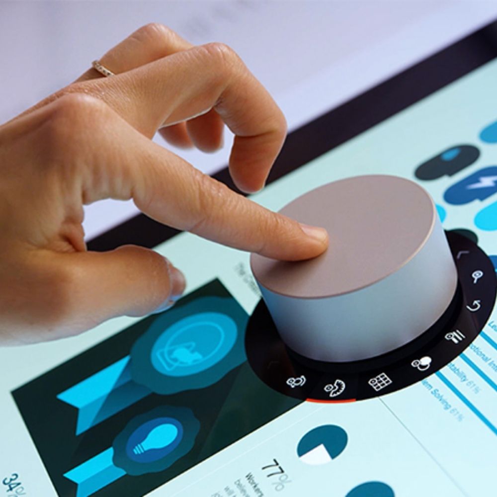 Microsoft Surface Dial | Compatible with all Windows 10 devices (2WR-00004)