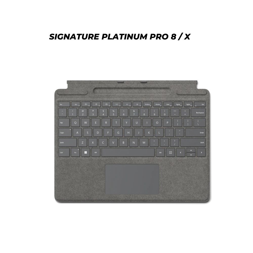 [Pre-Order] Microsoft Surface Pro 8 / X Type Cover Signature Keyboard ( Black / Poppy Red / Ice Blue / Platinum ) (ETA:15-Feb-2022)
