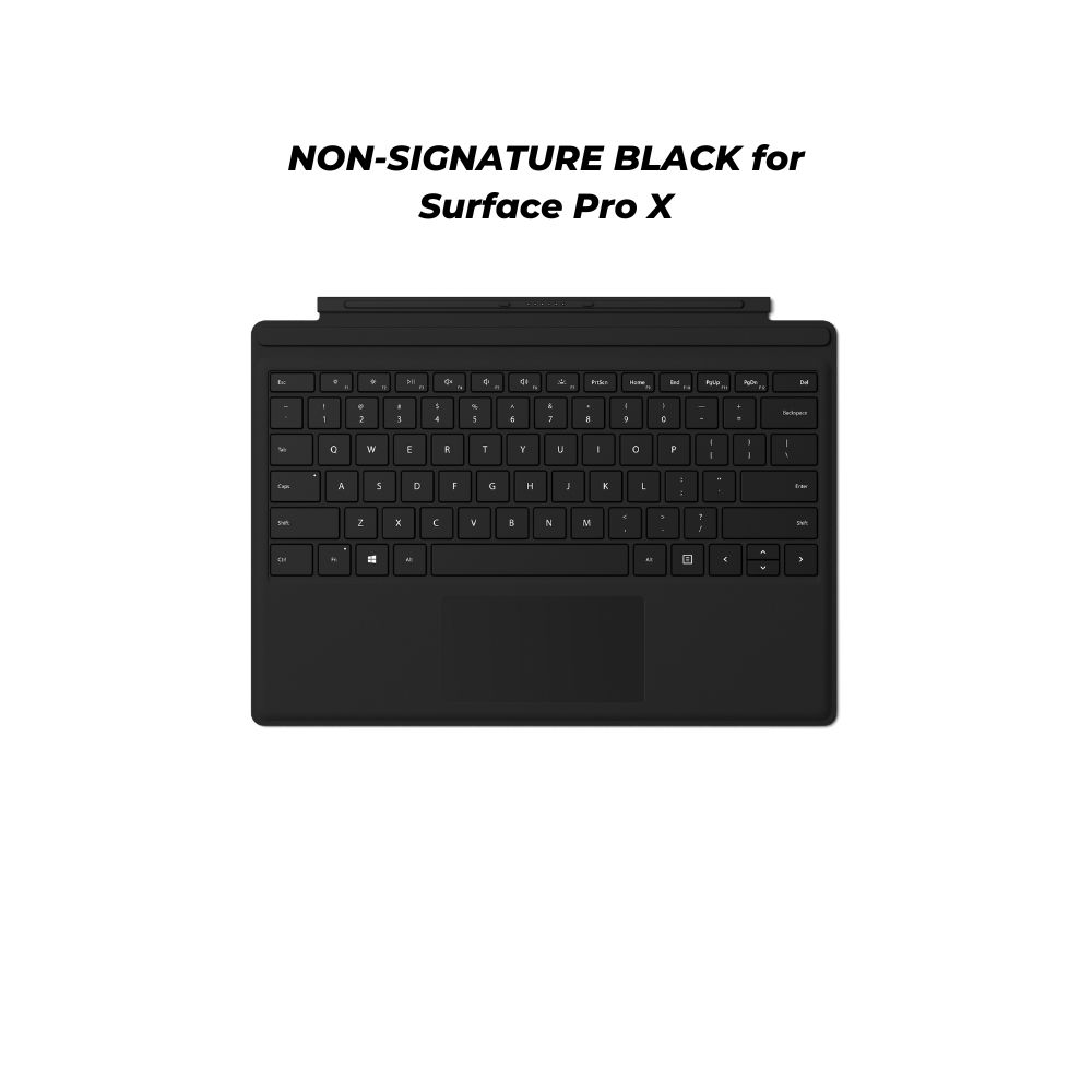 Microsoft Surface Pro 8 / X Type Cover Signature Keyboard ( Black / Poppy Red / Ice Blue / Platinum )
