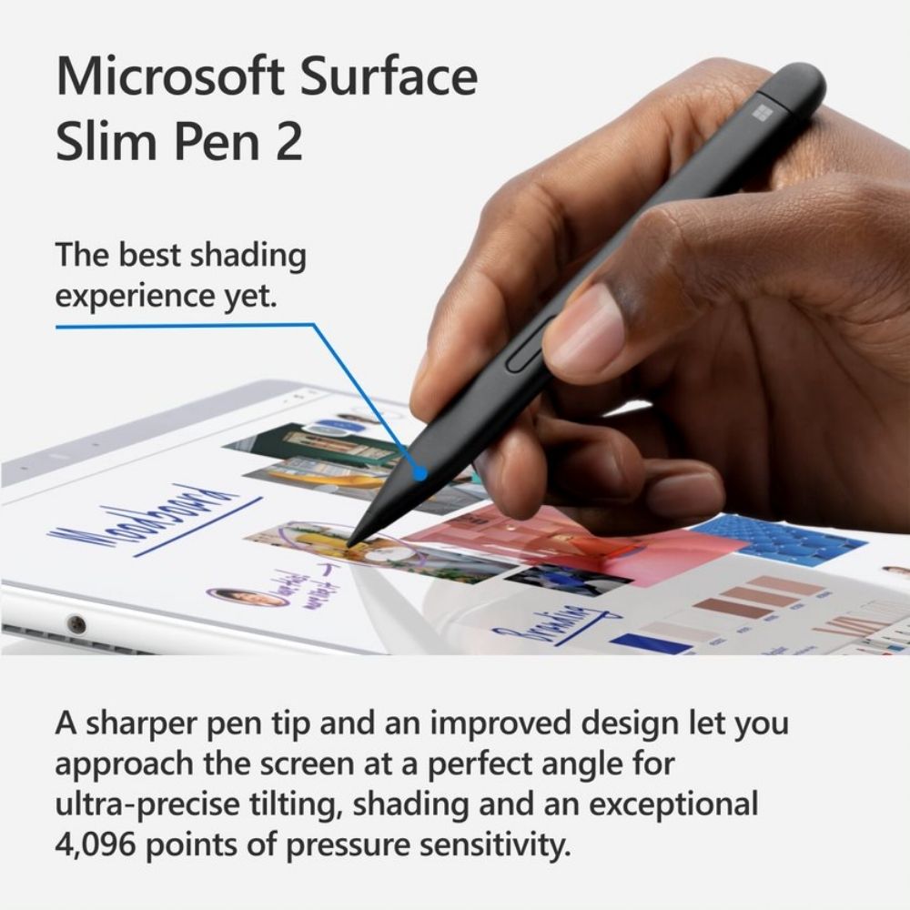[Pre-Order] Microsoft Surface Slim Pen 2 Black - All Model (8WV-00005)(ETA:15-Feb-2022)