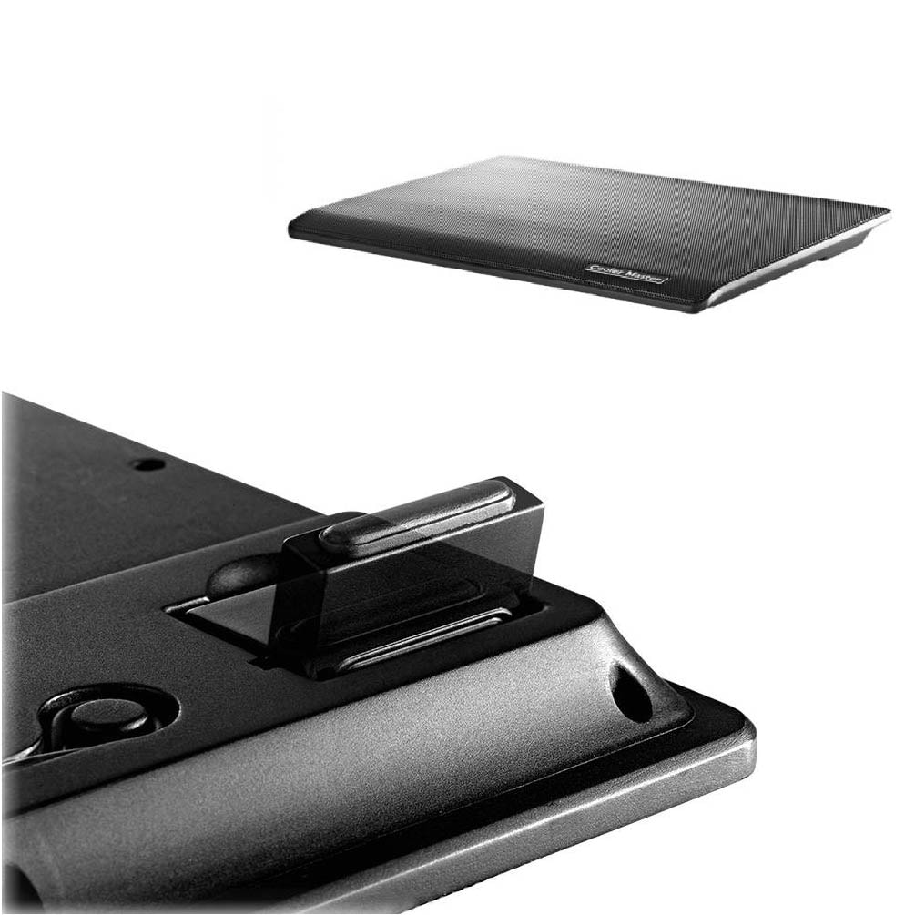 Cooler Master NotePal i100 Black Cooler | 1200RPM | Support up to 15" Laptop