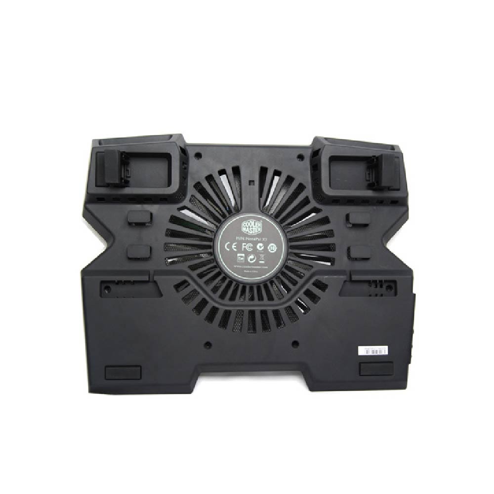 Cooler Master NotePal X3 Silent Cooler | 850RPM | Support up to 17" Laptop