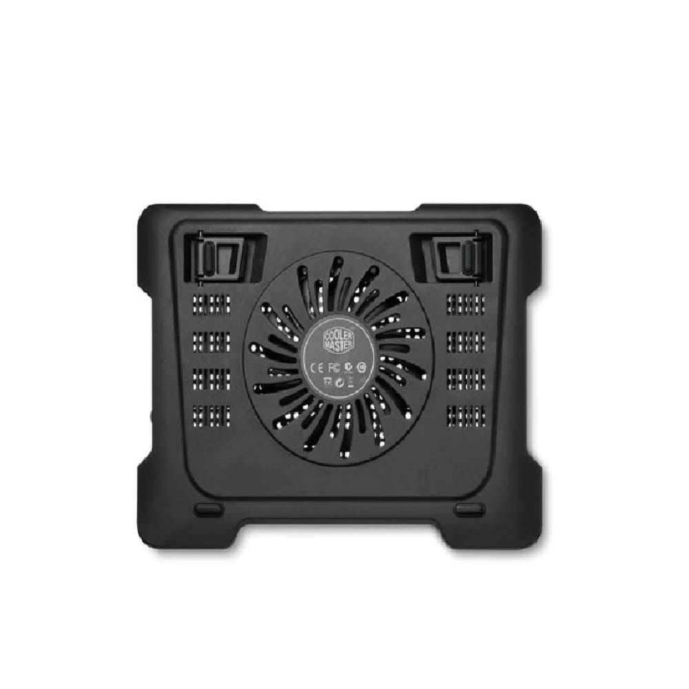Cooler Master Notepal X-Lite II Slim Cooler with USB Hubs | 700-1400 RPM | Support up to 15" Laptop