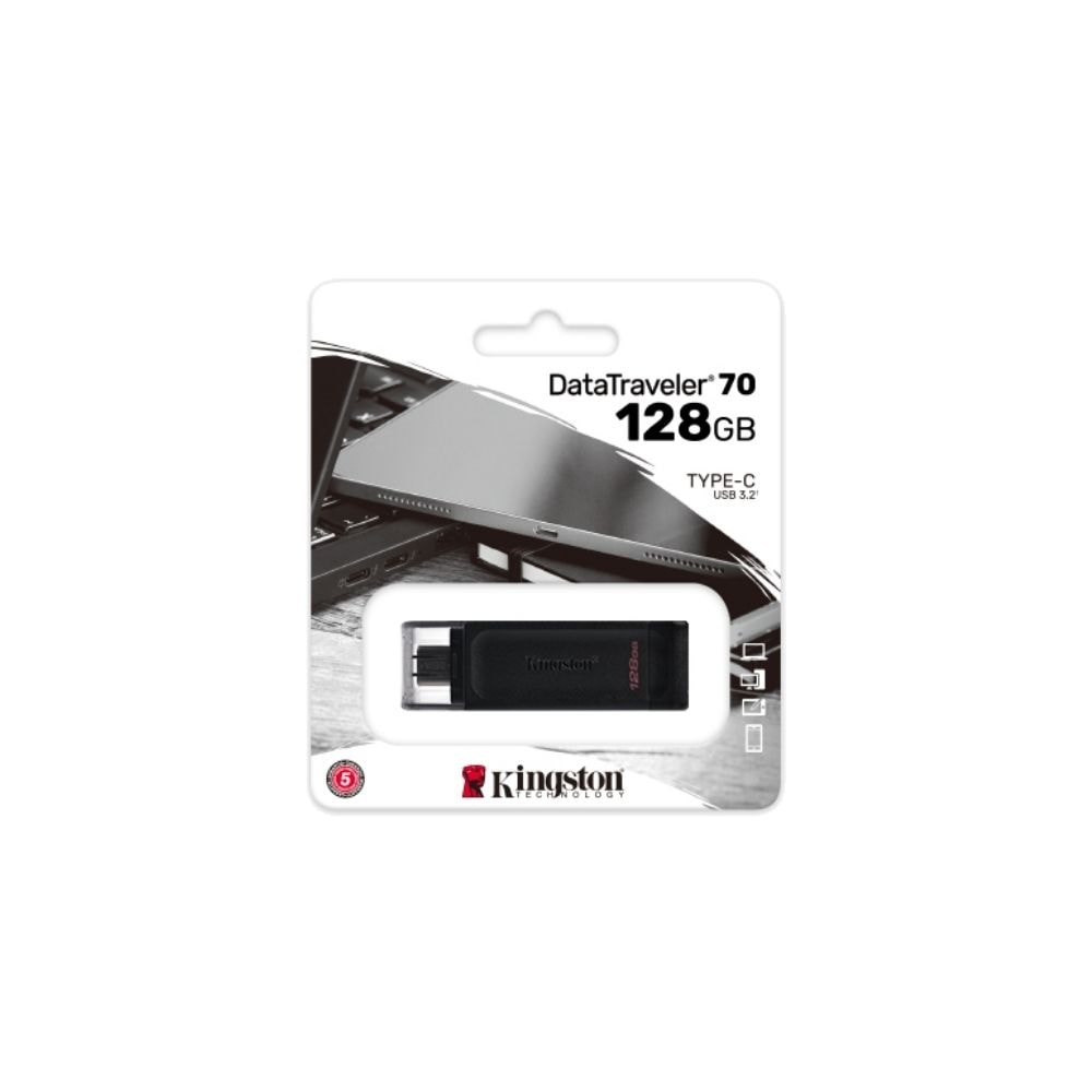Kingston DataTraveler 70 Type-C USB 3.2 Flash Drive