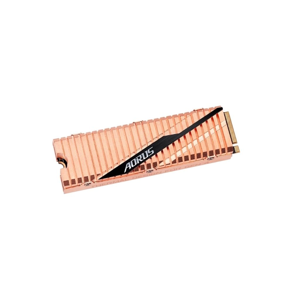 Gigabyte Aorus M.2 2280 PCIe NVMe Gen4 With Copper HeatSink SSD | 500GB /1TB /2TB | GP-ASM2NE6500GTTD GP-ASM2NE6100TTTD GP-ASM2NE6200TTTD