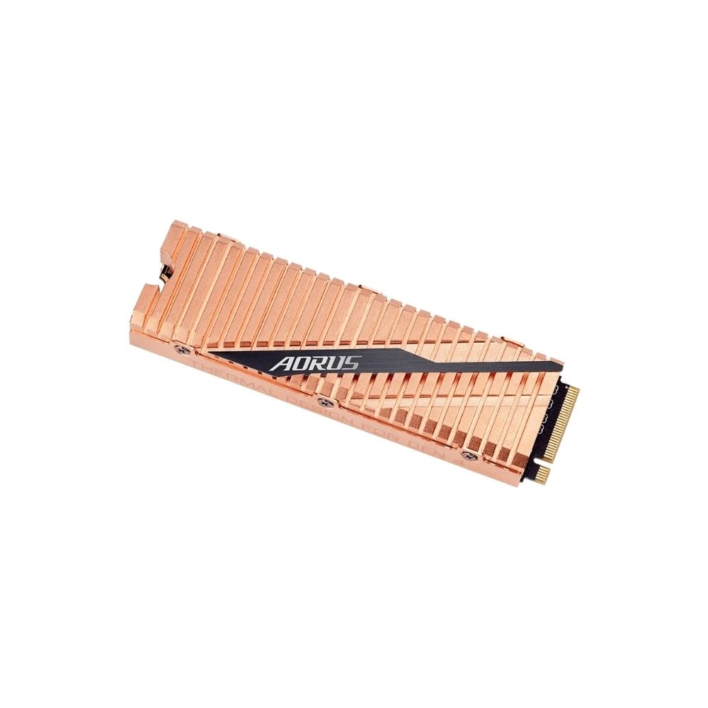 Gigabyte Aorus M.2 2280 PCIe NVMe Gen4 With Copper HeatSink SSD | 500GB /1TB /2TB | GP-ASM2NE6500GTTD GP-ASM2NE6100TTTD GP-ASM2NE6200TTTD