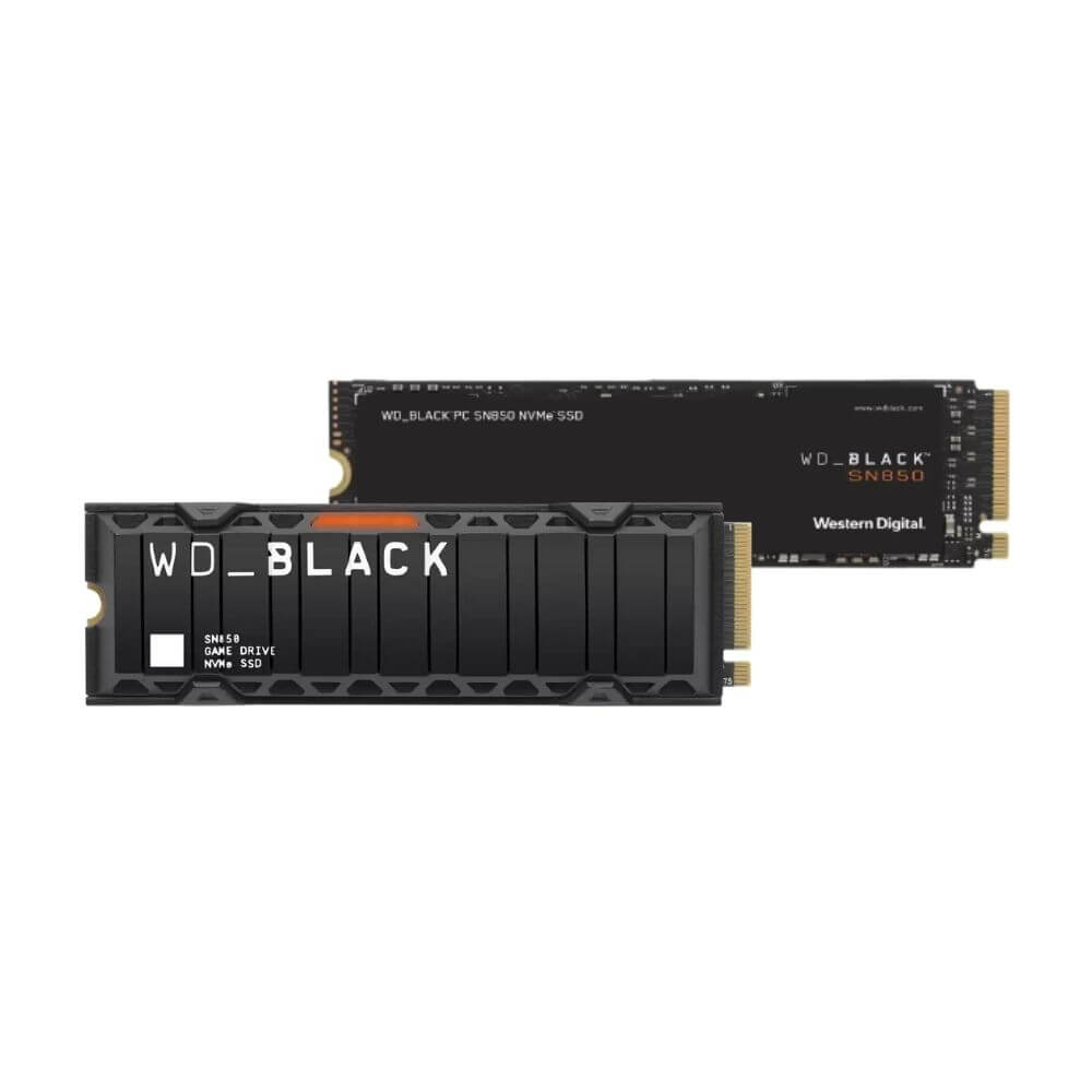 WD Black SN850 M.2 2280 PCIe NVMe Gen4 SSD