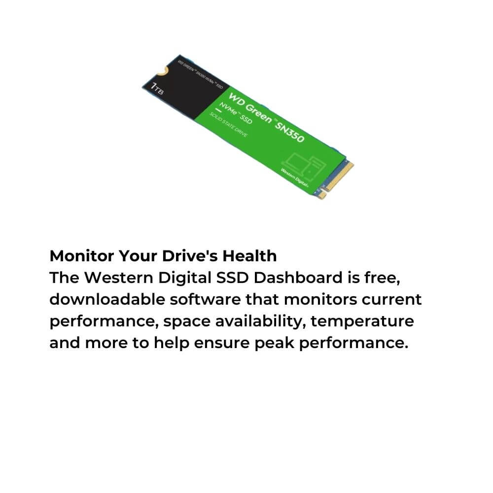 WD Green SN350 M.2 2280 PCIe NVMe SSD