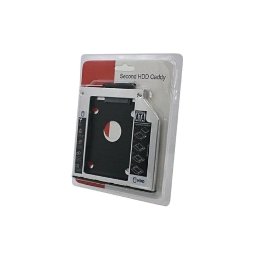 Fusion Tools 9.5MM 2.5"SATA Second HDD/SSD Hard Disk HDD Caddy | HDDCADDY-95